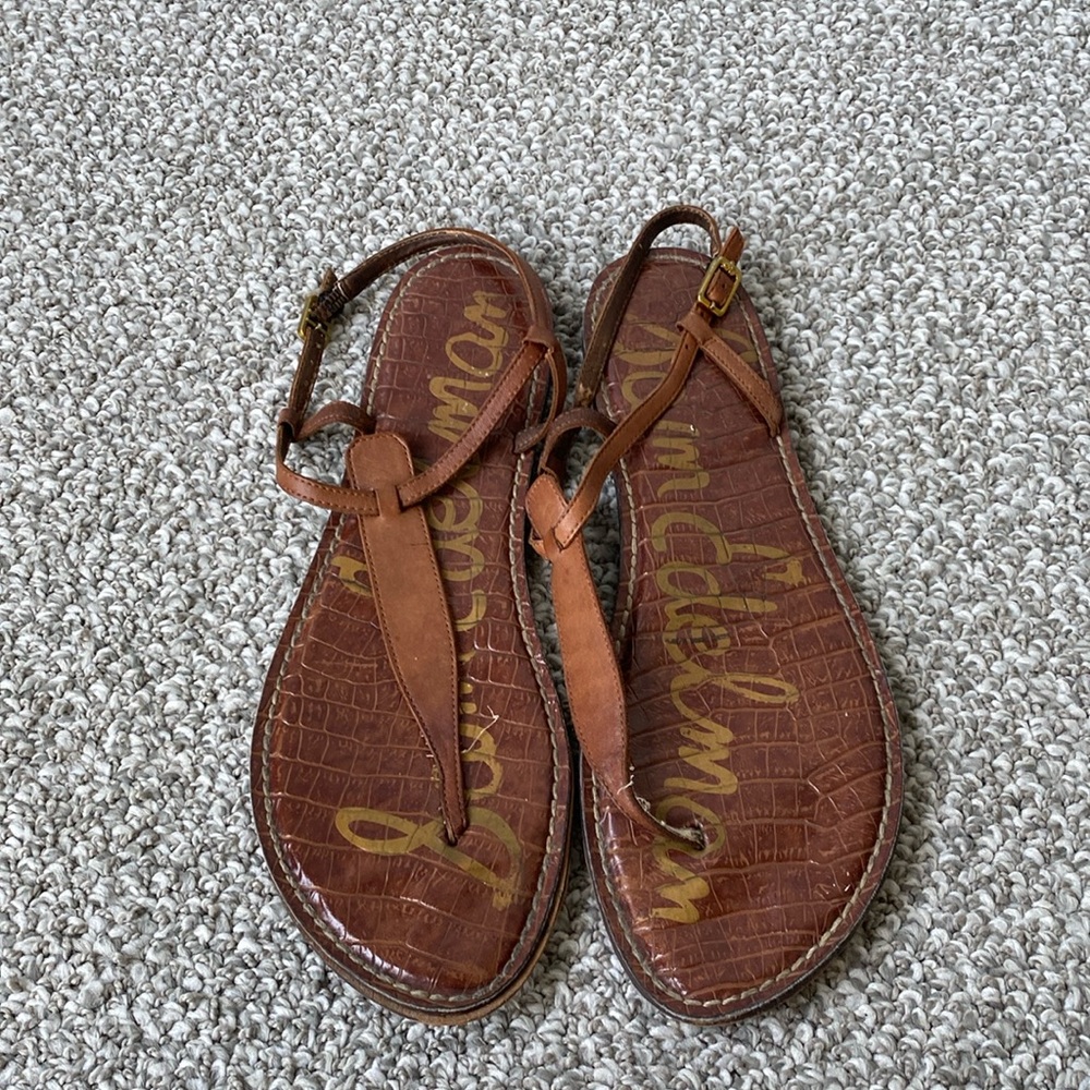 Brown sam Edelman sandals
